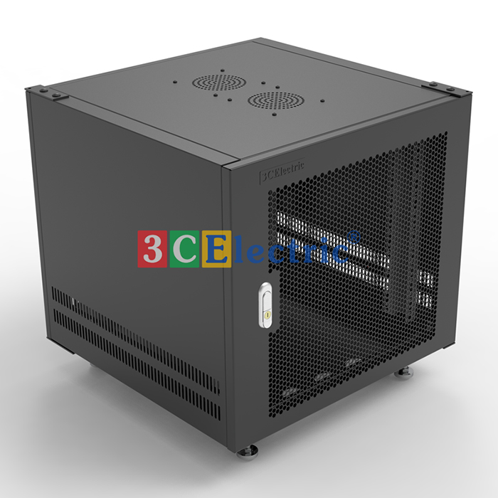 Tủ Rack 10U D600 treo tường