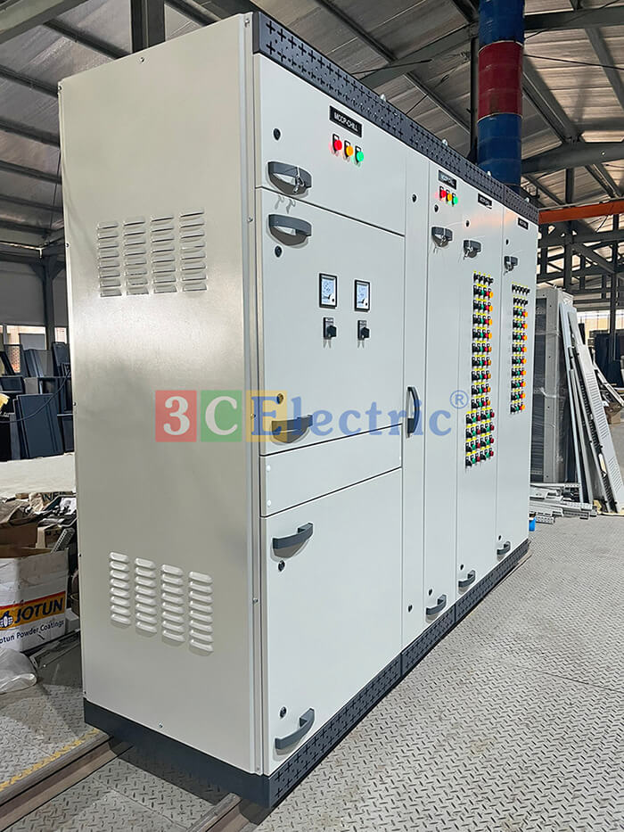 sản xuất tủ điện điều khiển tại nhà máy 3CElectric tủ điện điều khiển