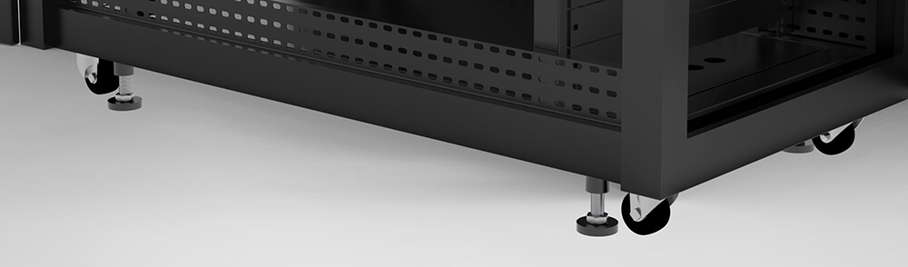 chân tăng bánh xe tủ rack 42U D100