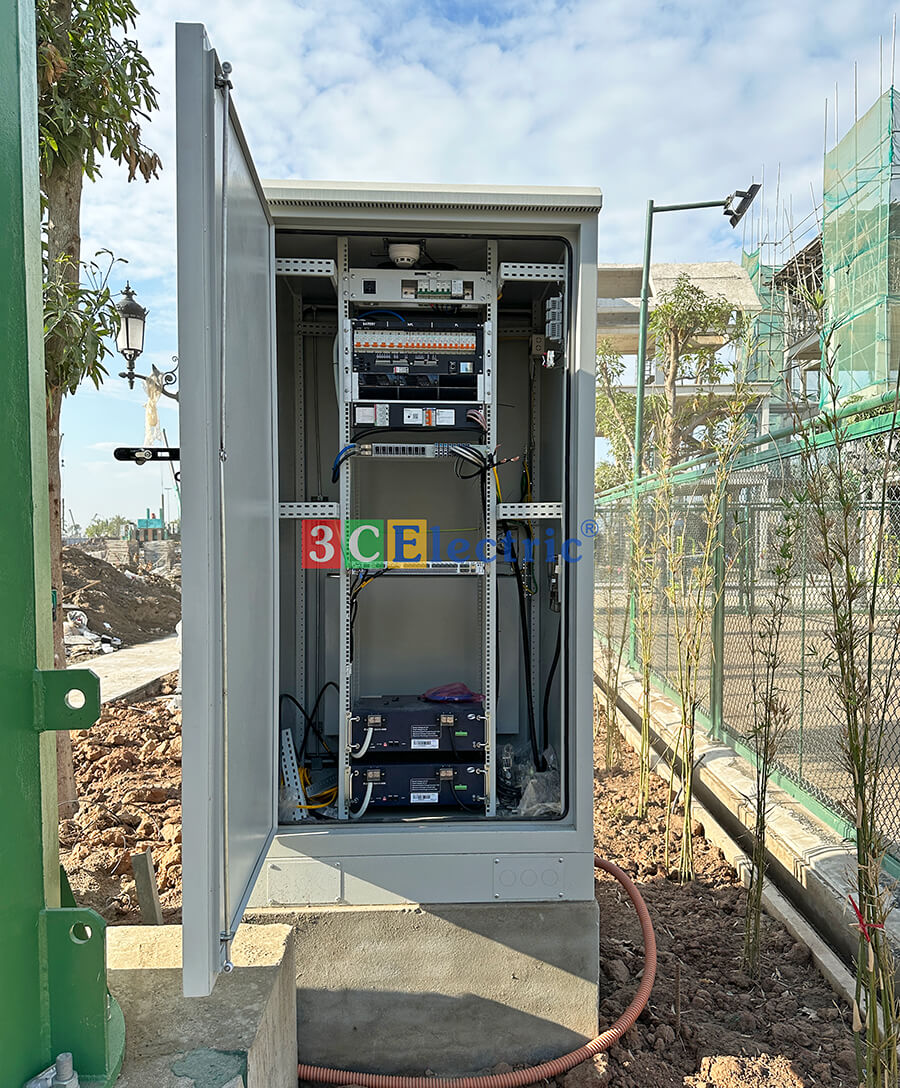 trạm bts ngoài trời