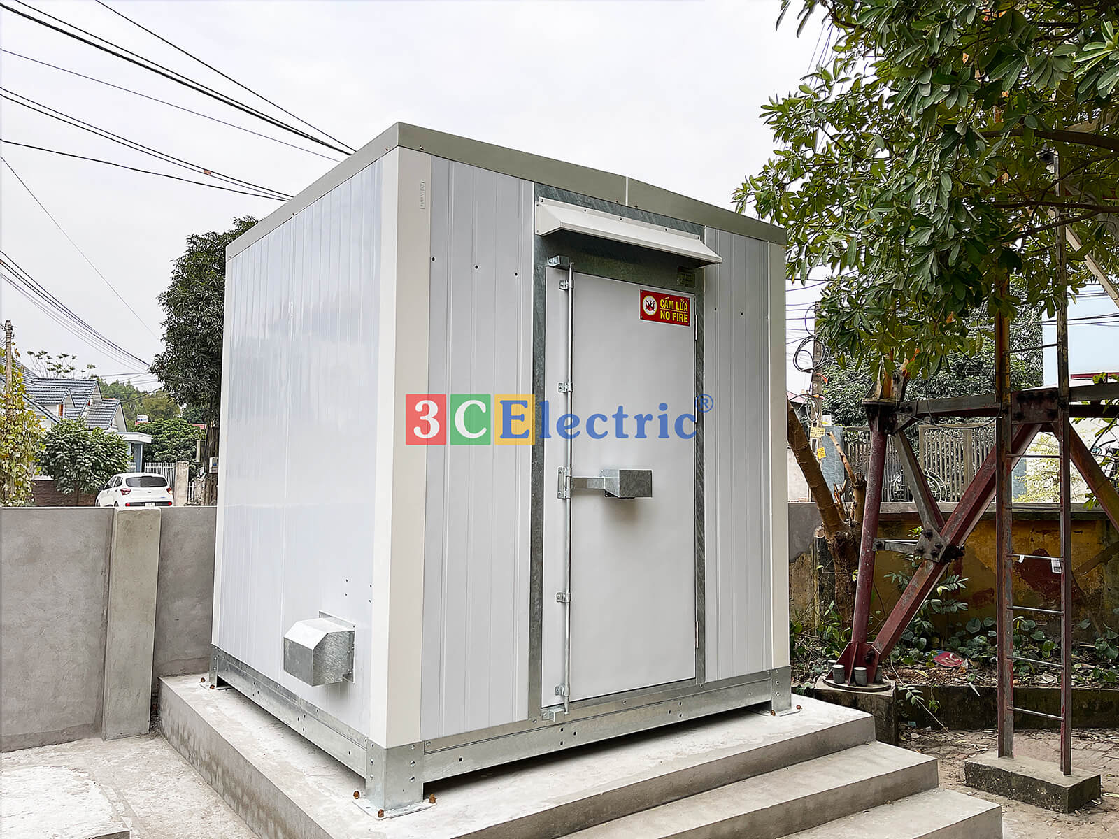 trạm bts shelter VNPT Bắc Giang