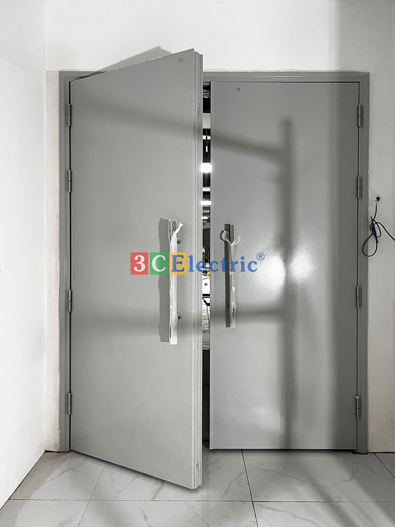 cửa chống cháy 120 phút 2 cánh cho dự án