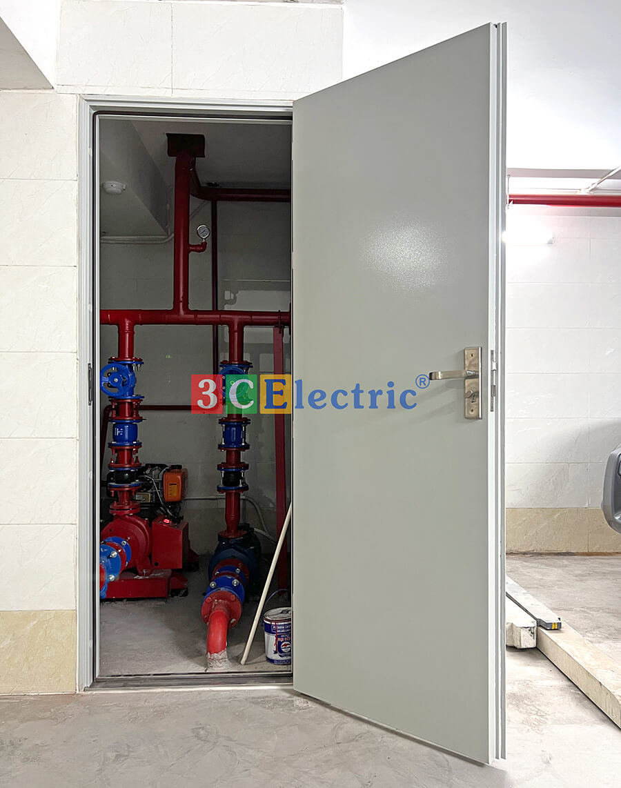 cửa thép chống cháy lắp tại phòng kỹ thuật nước cửa chống cháy lắp tại phòng kỹ thuật nước