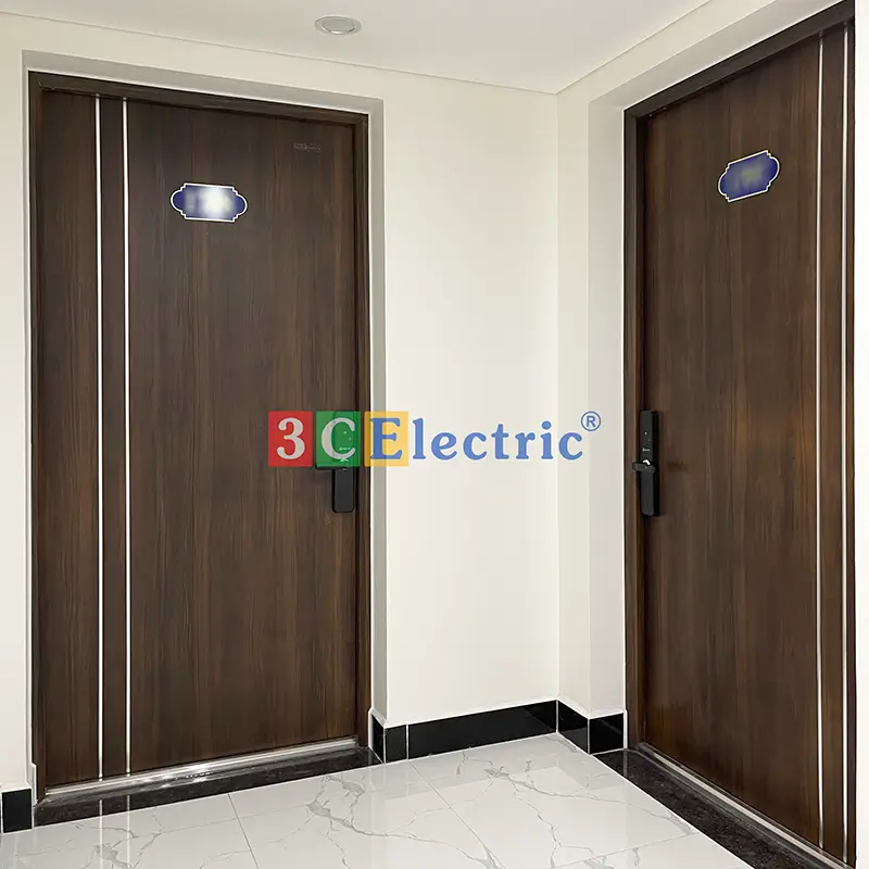 cửa thép chống cháy vân gỗ