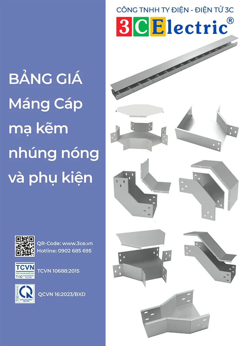 xem và tải về bảng giá máng cáp mạ kẽm nhúng nóng
